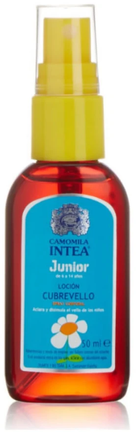 Camomila Intea kūno plaukų šviesinimo losjonas vaikams purškiamas, 50ml