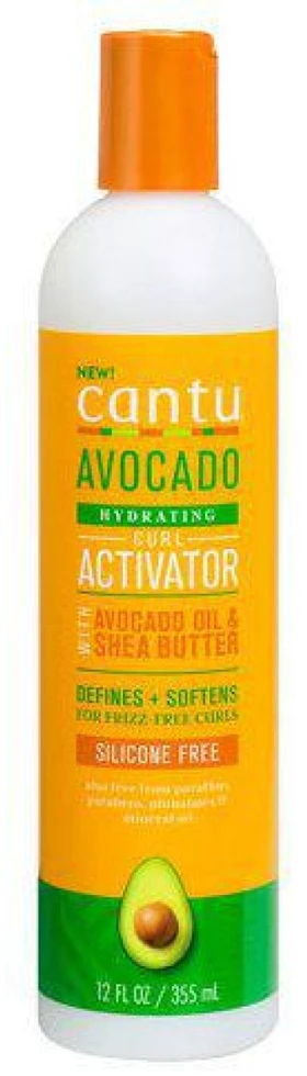 "Cantu Avocado Avocado Hydrating Curl Activador Kreminis" kremas 355ml
