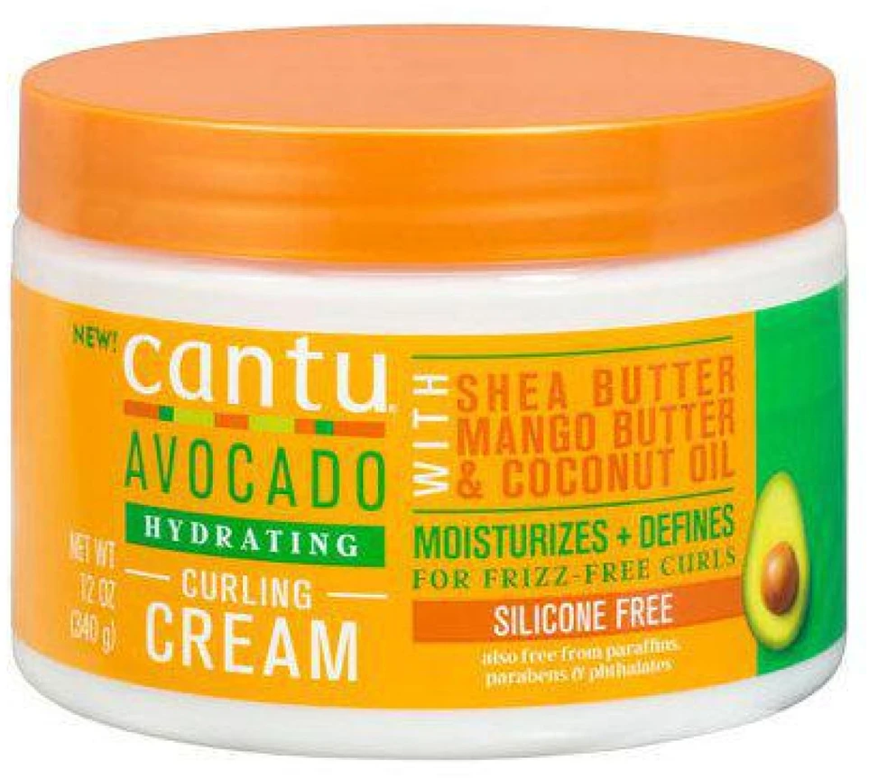 "Cantu Avocado" drėkinamasis garbanojimo kremas 340g