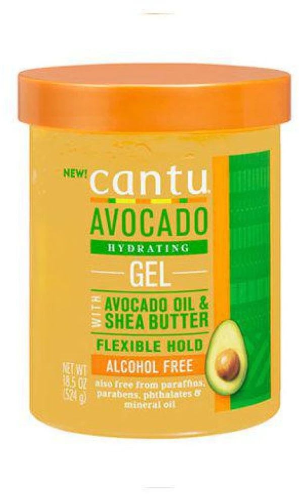 Cantu Avocado Hydrating Gel plaukų formavimo gelis, 524 g