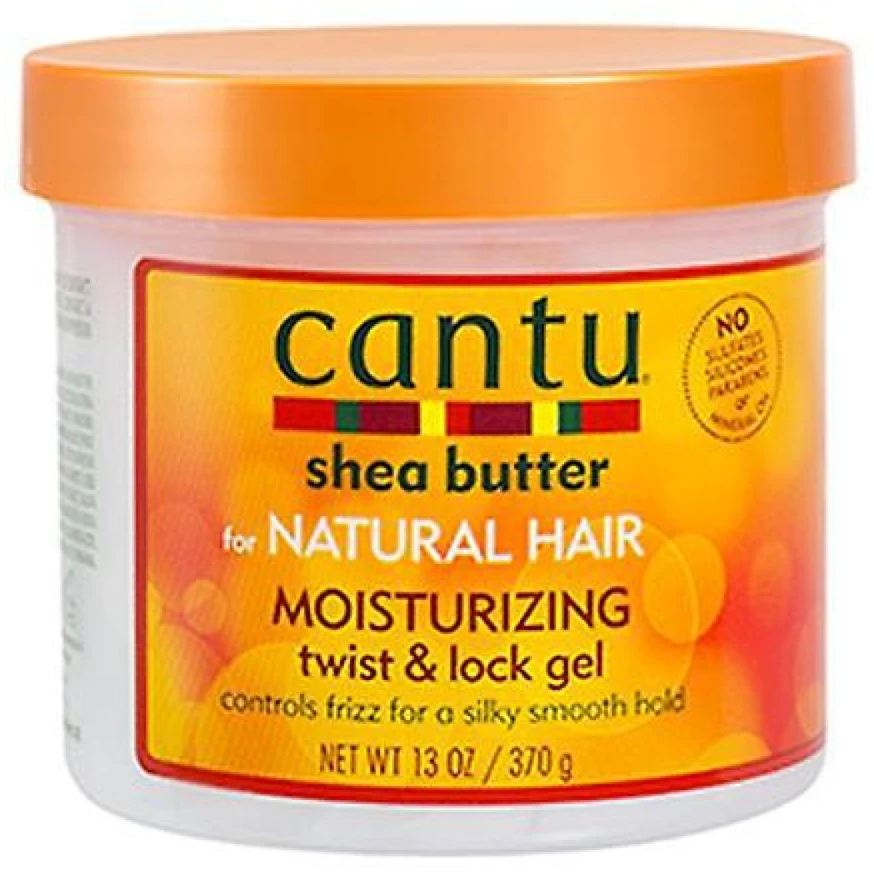 „Cantu For Natural Hair“ drėkinamasis gelis „Twist and Lock“ 370 g