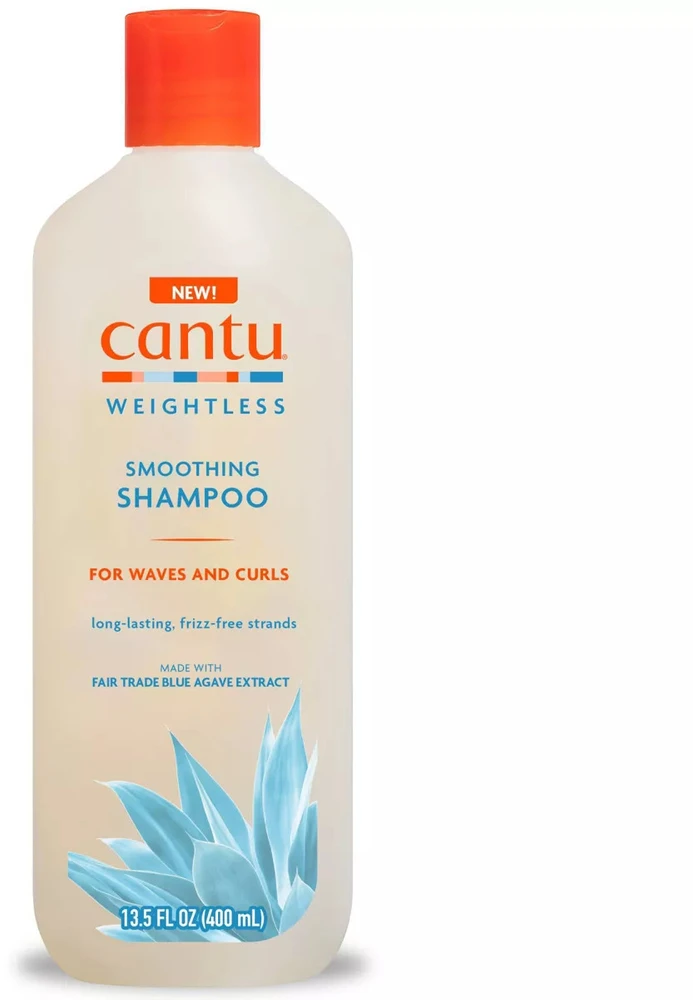 Cantu Weightless Smoothing plaukų šampūnas, lyginantis, 400 ml