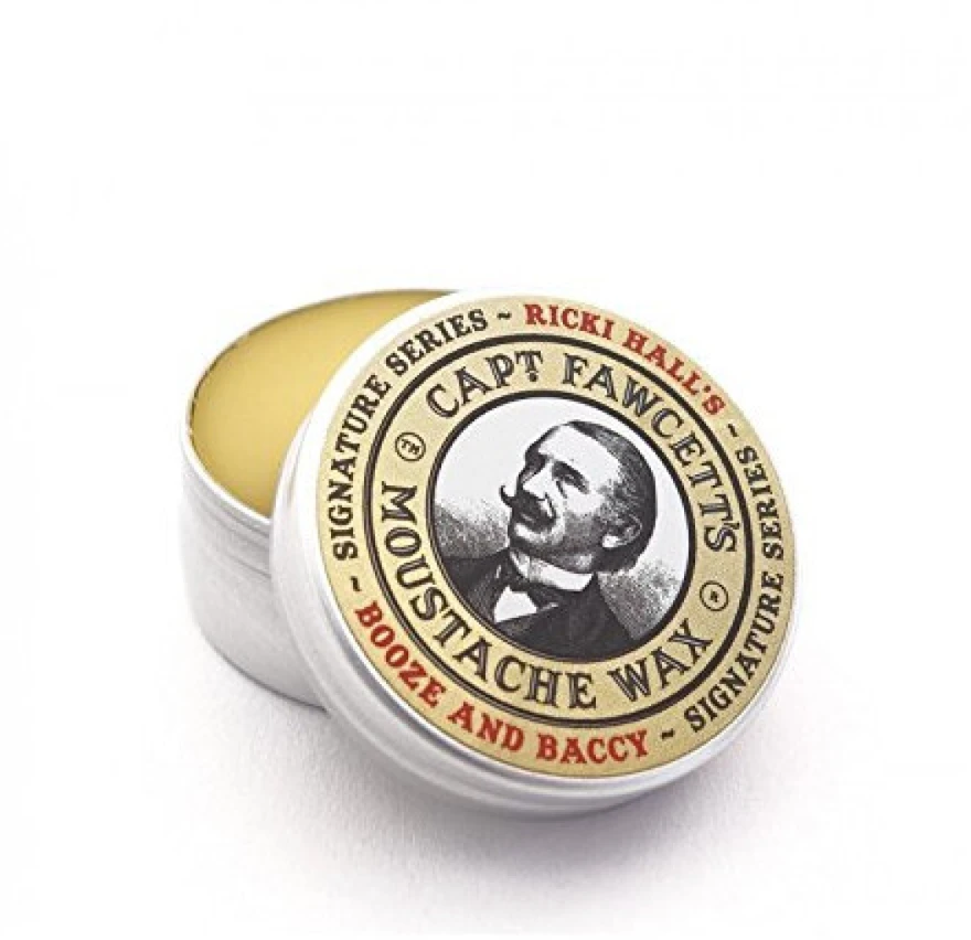 Captain Fawcett Ricki Hall ūsų ir tabako vaškas, 15 ml
