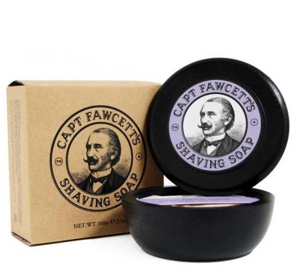 Captain Fawcett Shaving Soap Skutimosi muilas, 110g
