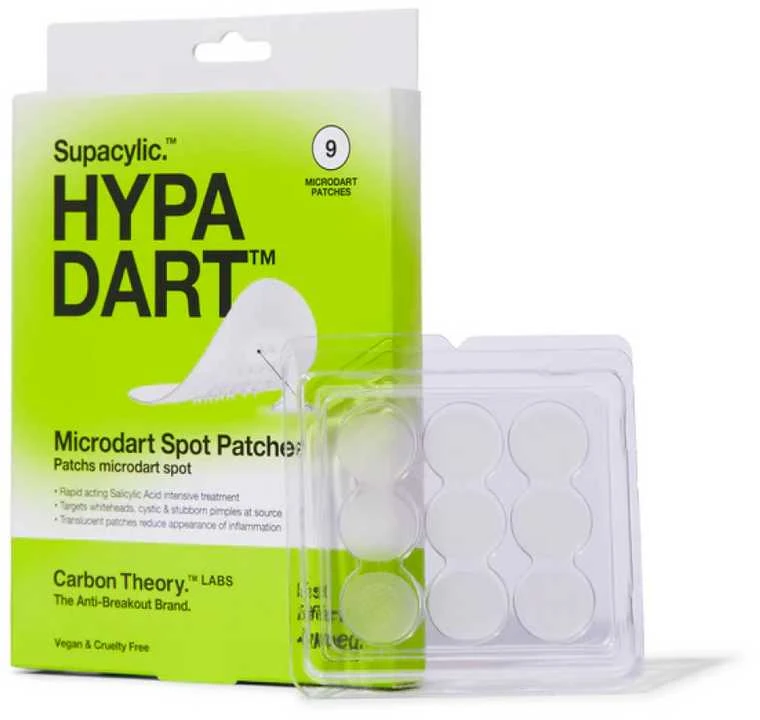 Carbon Theory Anglies teorija Supaciliniai spuogų pleistrai. Hypa Dart (Microdart Spot Matches) 9 vnt