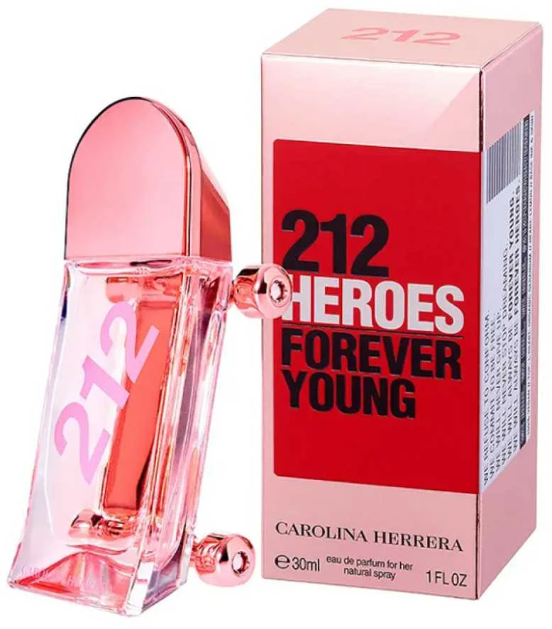Kvepalai moterims Carolina Herrera 212 Heroes For Her EDP, 30 ml