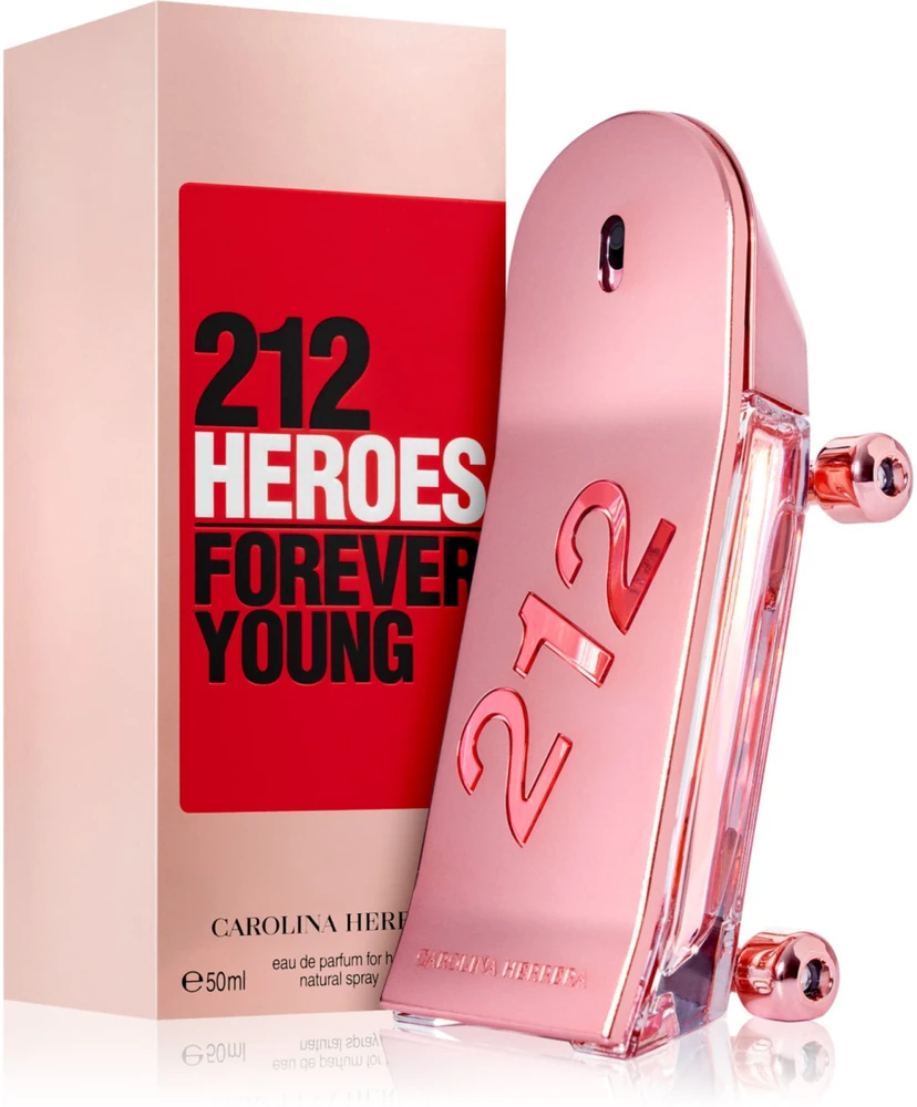 Kvepalai moterims Carolina Herrera 212 Heroes For Her EDP, 50 ml