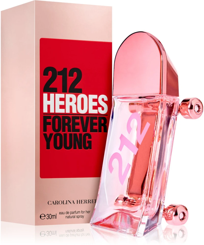 Kvepalai moterims Carolina Herrera 212 Heroes For Her EDP, 30 ml