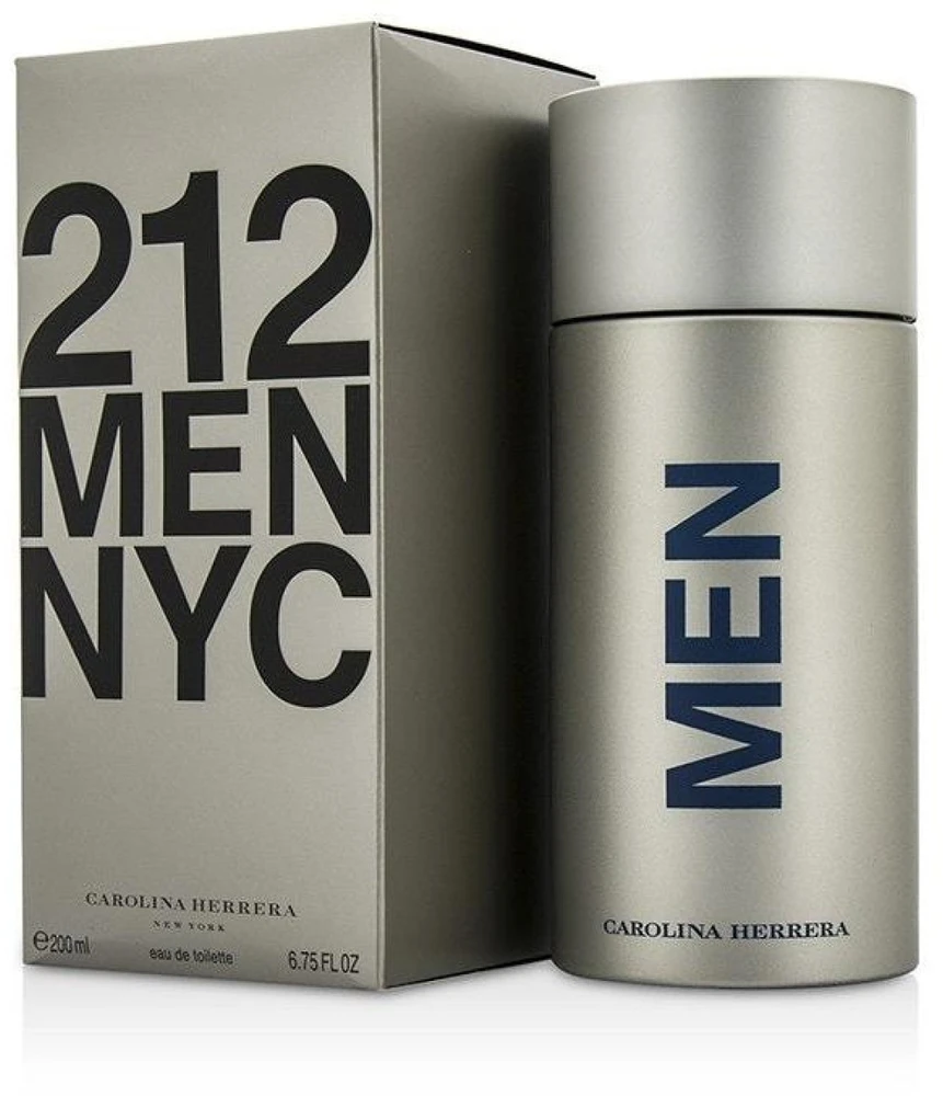 Carolina Herrera 212 Men EDT tualetinis vanduo vyrams, 200 ml