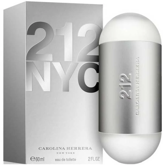 Kvepalai moterims Carolina Herrera 212 NYC EDT, 60 ml