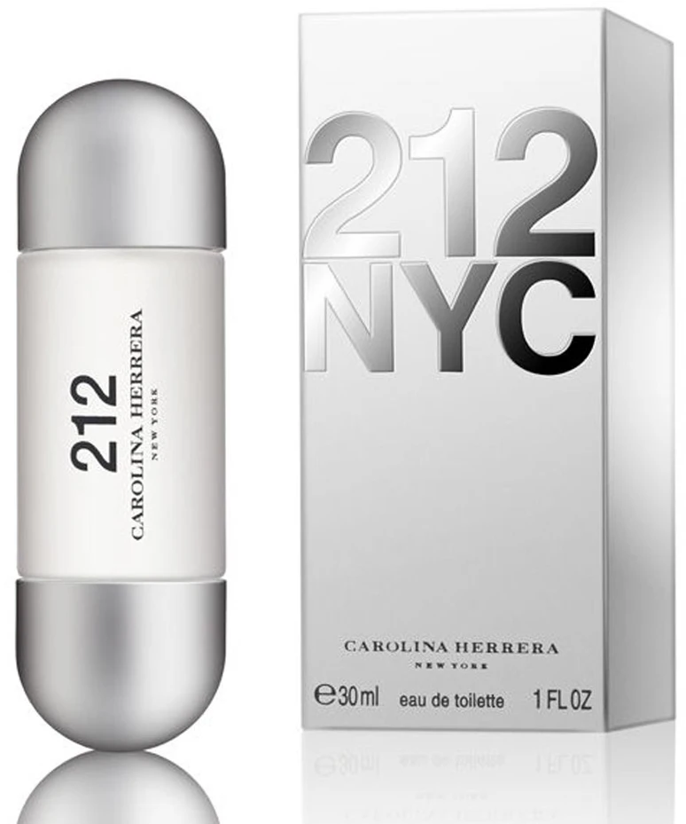 Kvepalai moterims Carolina Herrera 212 NYC EDT, 30 ml