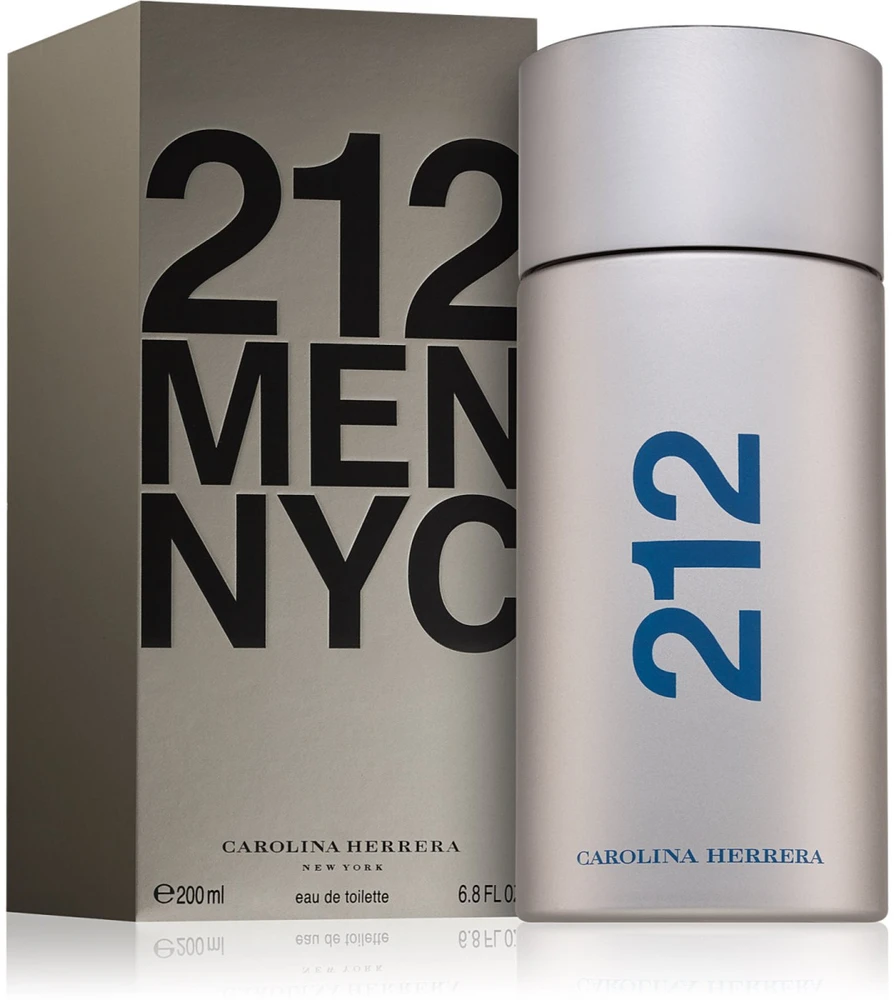 Carolina Herrera 212 NYC Men EDT tualetinis vanduo vyrams, 200 ml