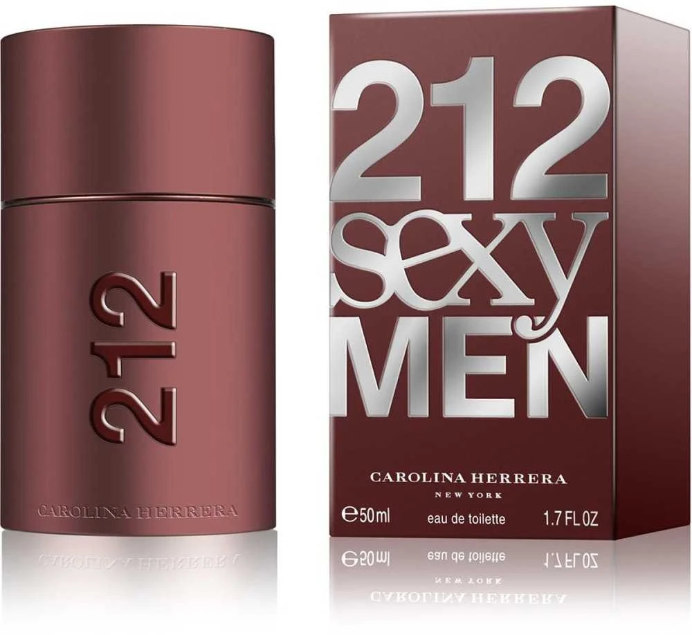 Carolina Herrera 212 Sexy Vyriškas tualetinis vanduo 50ml