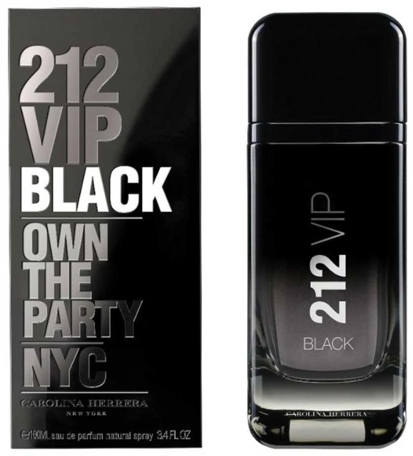 Kvepalai vyrams Carolina Herrera 212 VIP Black EDP, 100 ml