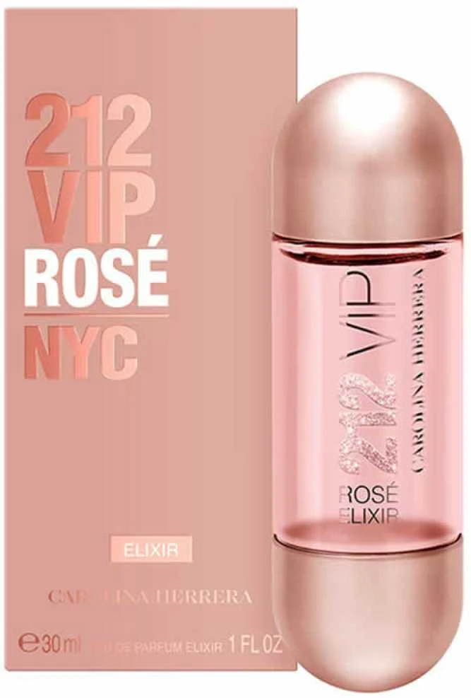Carolina Herrera 212 Vip Rosé Eliksyras EDP parfumuotas vanduo moterims, 30 ml