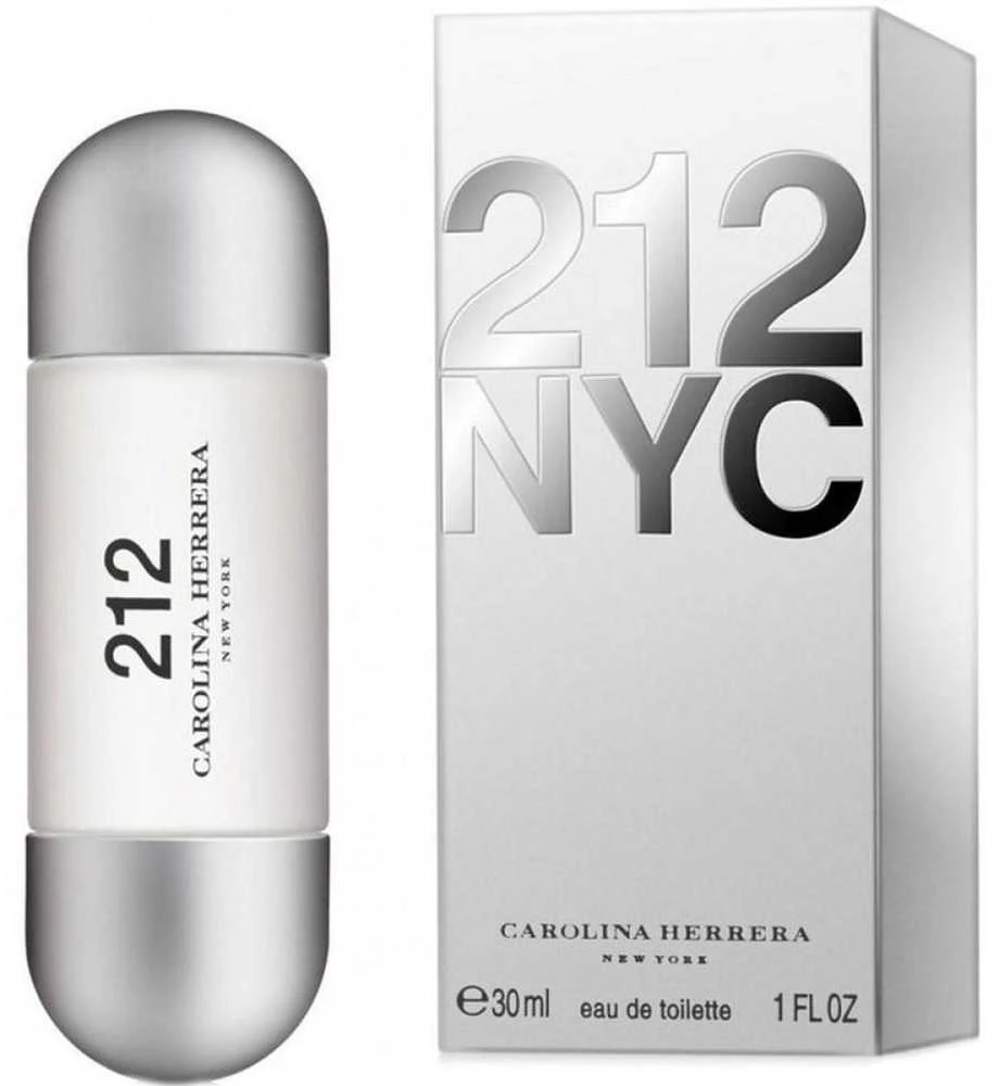 Carolina Herrera 212 Women EDT tualetinis vanduo moterims, 30 ml