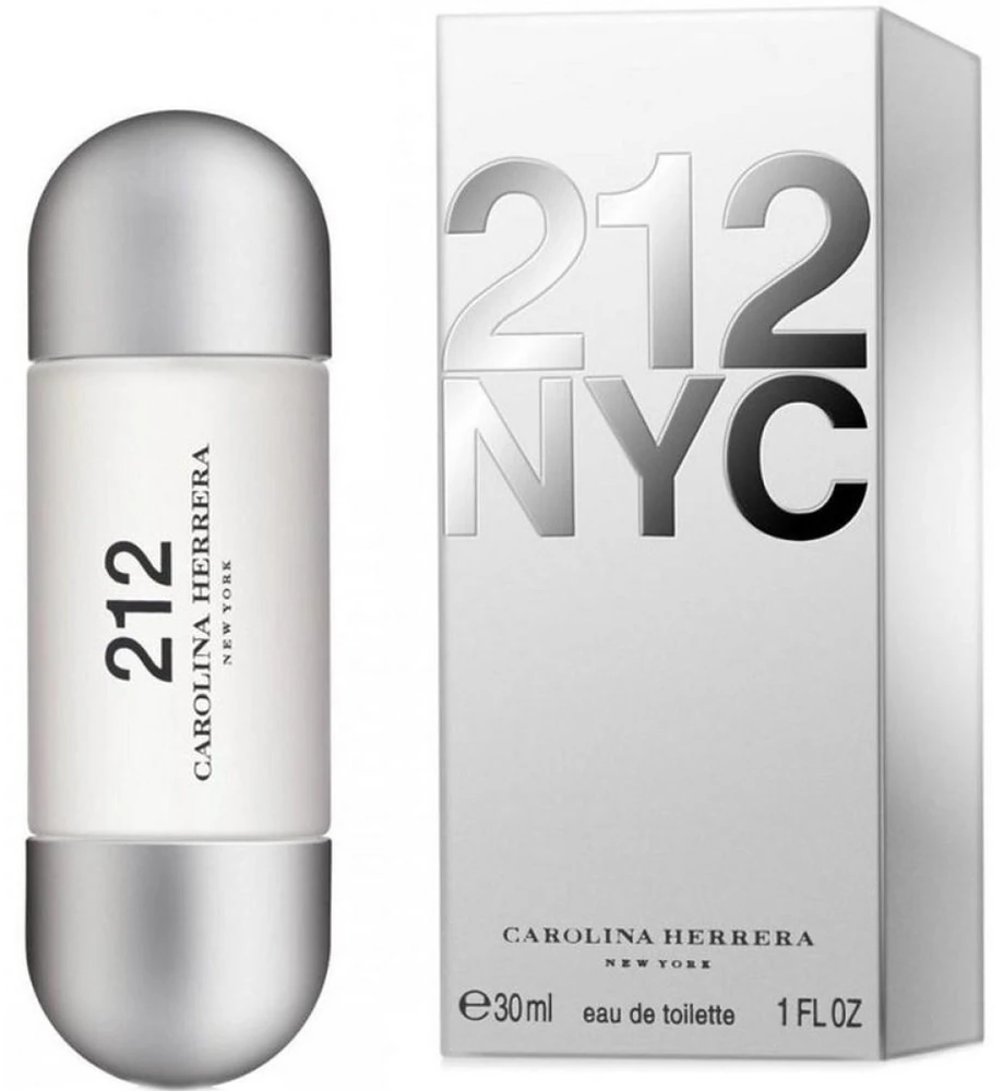 Carolina Herrera 212 Women EDT tualetinis vanduo moterims, 30 ml