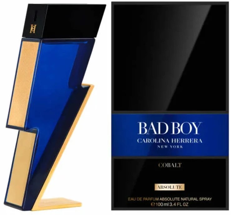 Carolina Herrera Bad Boy Cobalt Absolute EDP parfumuotas vanduo vyrams, 100 ml