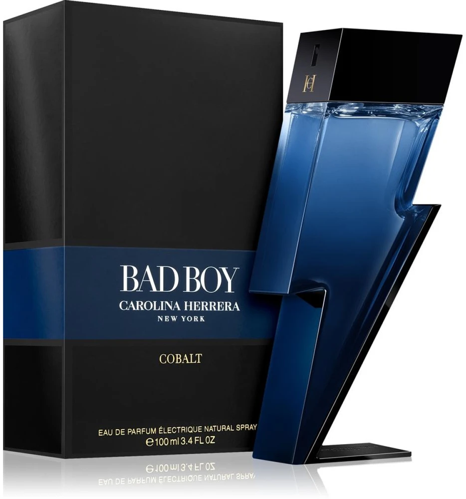 Carolina Herrera Bad Boy Cobalt EDP parfumuotas vanduo vyrams, 100 ml