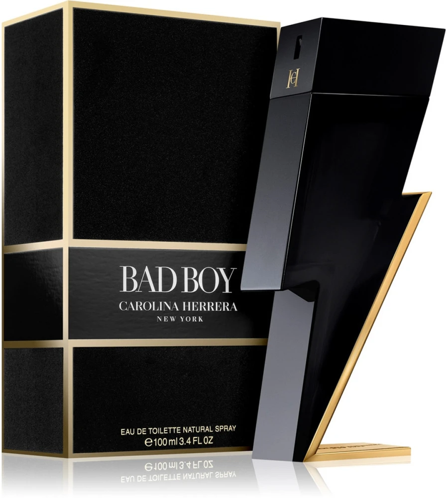 Carolina Herrera Bad Boy EDT tualetinis vanduo vyrams, 100 ml