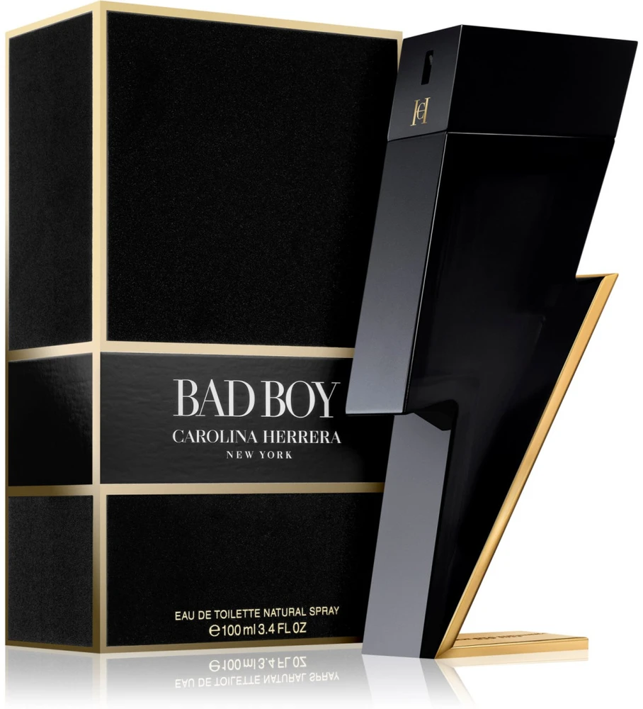 Carolina Herrera Bad Boy EDT tualetinis vanduo vyrams, 100 ml