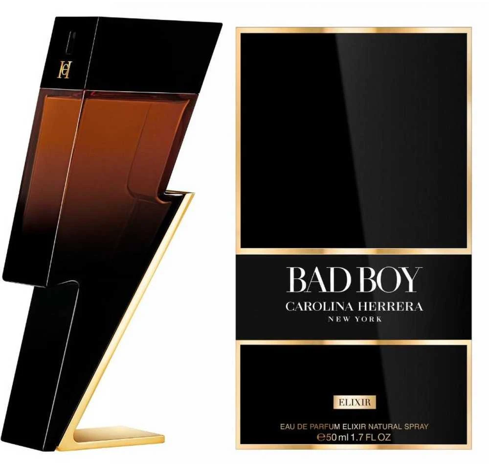 Carolina Herrera Bad Boy Eliksyras EDP parfumuotas vanduo vyrams, 50 ml