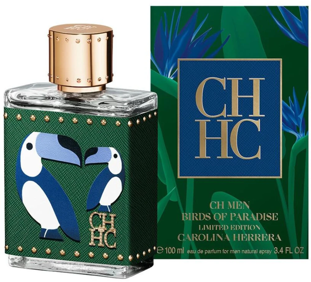 Carolina Herrera CH Birds Of Paradise EDP parfumuotas vanduo vyrams, 100 ml