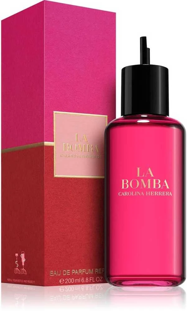 Carolina Herrera La Bomba EDP Refill parfumuotas vanduo moterims-papildymas, 200 ml