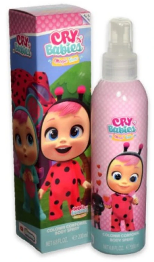 "Cartoon Cry Babies" kūno purškiklis 200ml