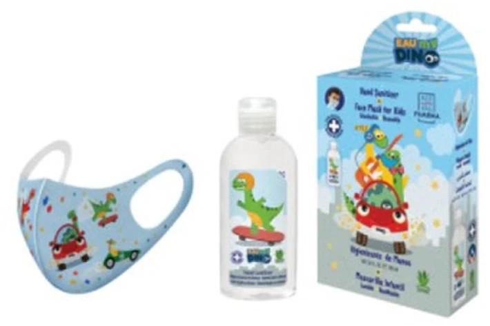 "Cartoon Eau My Dino" rankų dezinfekavimo priemonė 100 ml, 2 vnt