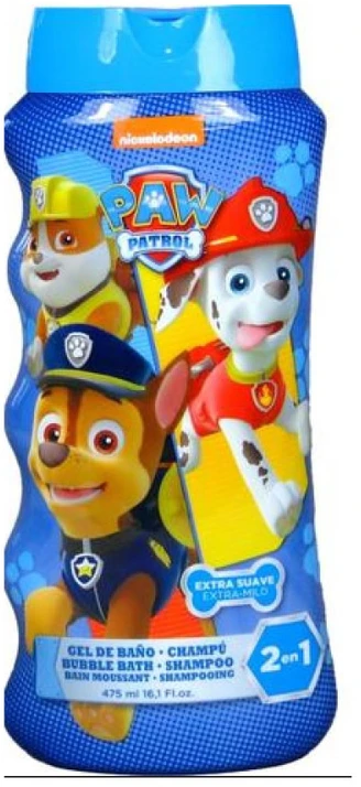 Cartoon Paw Patrol Dušo želė & Šampūnas, 475 ml