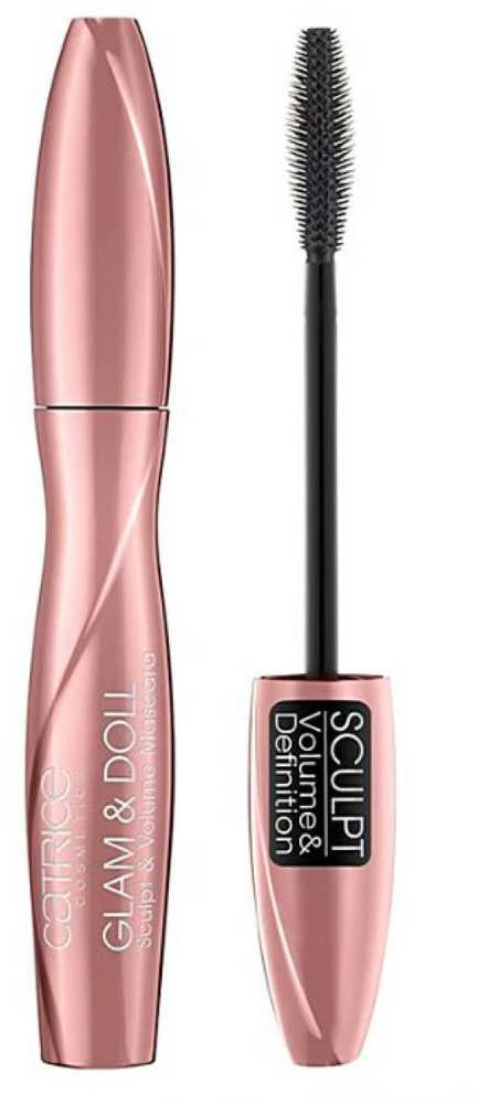 "Catrice Glam - Doll Sculpt - Volume" blakstienų tušas 010 Juodas 9,5 ml