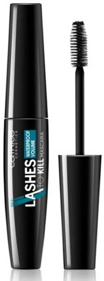 "Catrice Lashes To Kill Volume" blakstienų tušas, atsparus vandeniui 010 Ultra Juodas 10ml