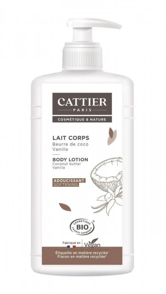 "Cattier Paris Cattier" raminamasis kūno pienelis 500ml