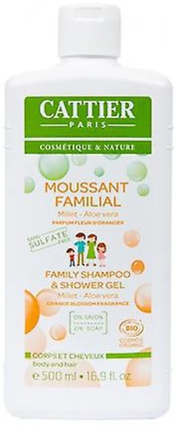 Cattier Paris Cattier dušo želė ir šampūnas S-S 500ml