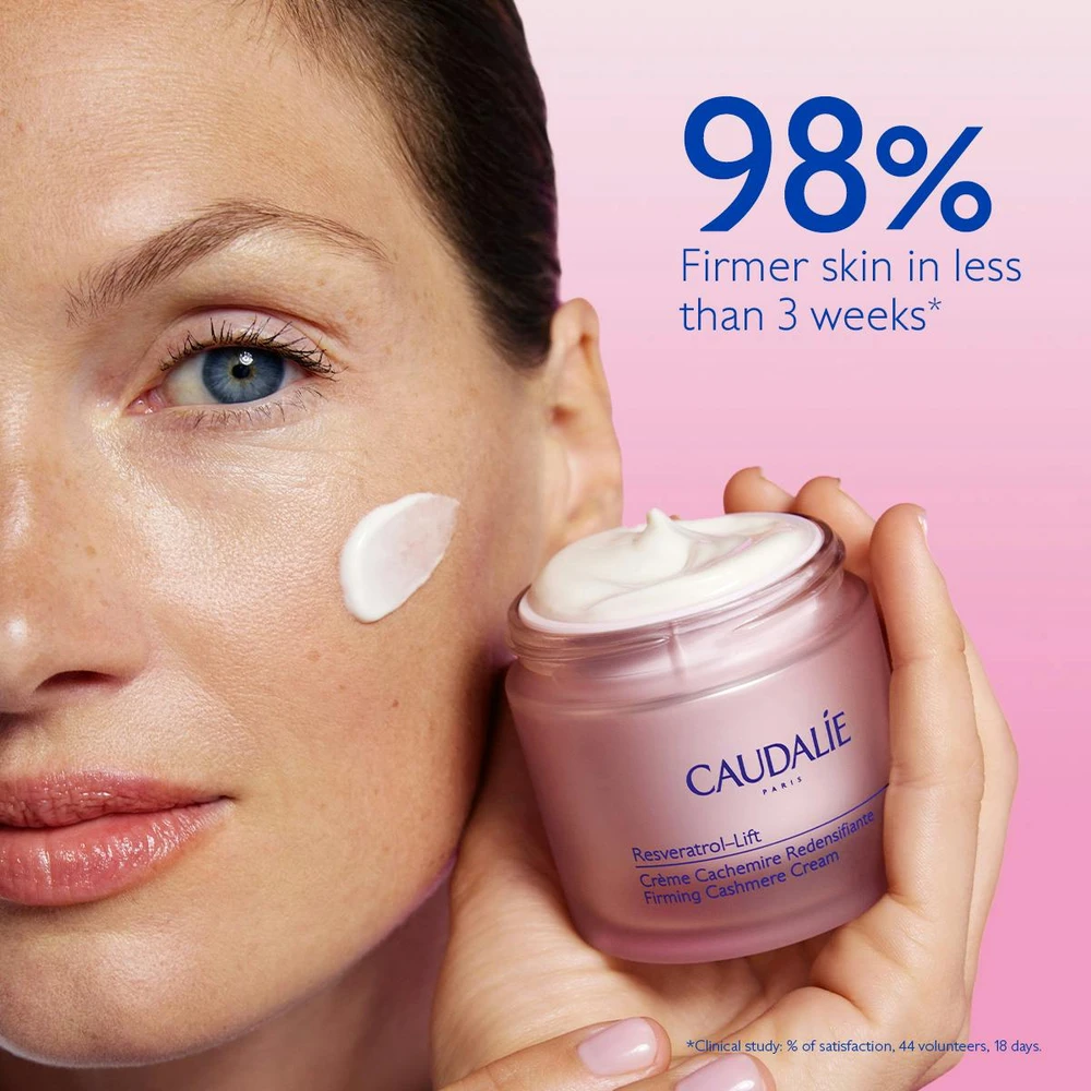 Caudalie Resveratrol-Lift Redensifying Cashmere Kreminis kašmyro stangrinantis veido kremas 50ml