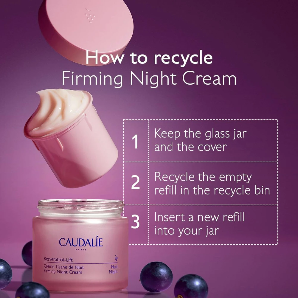 Caudalie Resveratrol- Lift Night Tisane Kreminis stangrinantis odą naktinis veido kremas 50ml