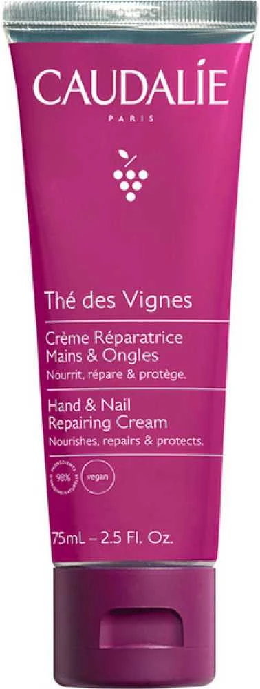 Caudalie Thé Des Vignes Hand Kreminis atkuriamasis rankų kremas, 75 ml