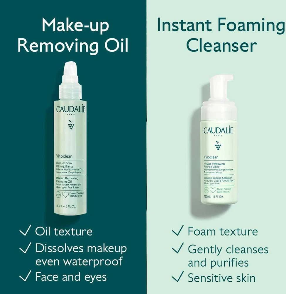"Caudalie" makiažą pašalinantis valomasis aliejus 150ml