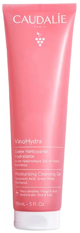 Caudalie Vinohydra Moisturizing Cleansing Gel drėkinantis valomasis gelis, 150 ml
