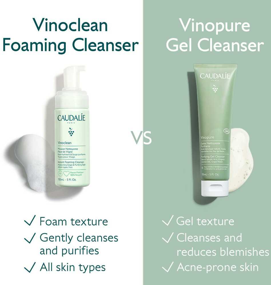 "Caudalie Vinopure" valomasis gelis 150ml