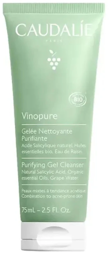 Caudalie Vinopure Purifying Cleansing Jelly, 75 ml