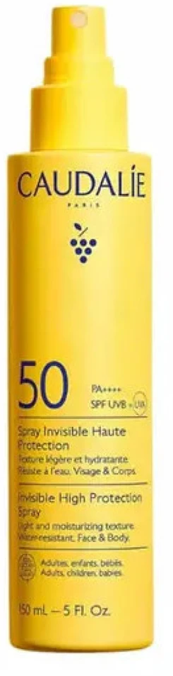 Caudalie Vinosun Protect Invisible Purškiklis High Protection SPF30 apsauginis purškiklis nuo saulės, 150 ml