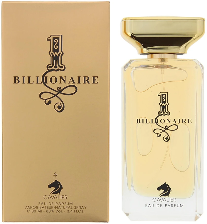 Cavalier Billionaire EDP parfumuotas vanduo vyrams, 100 ml