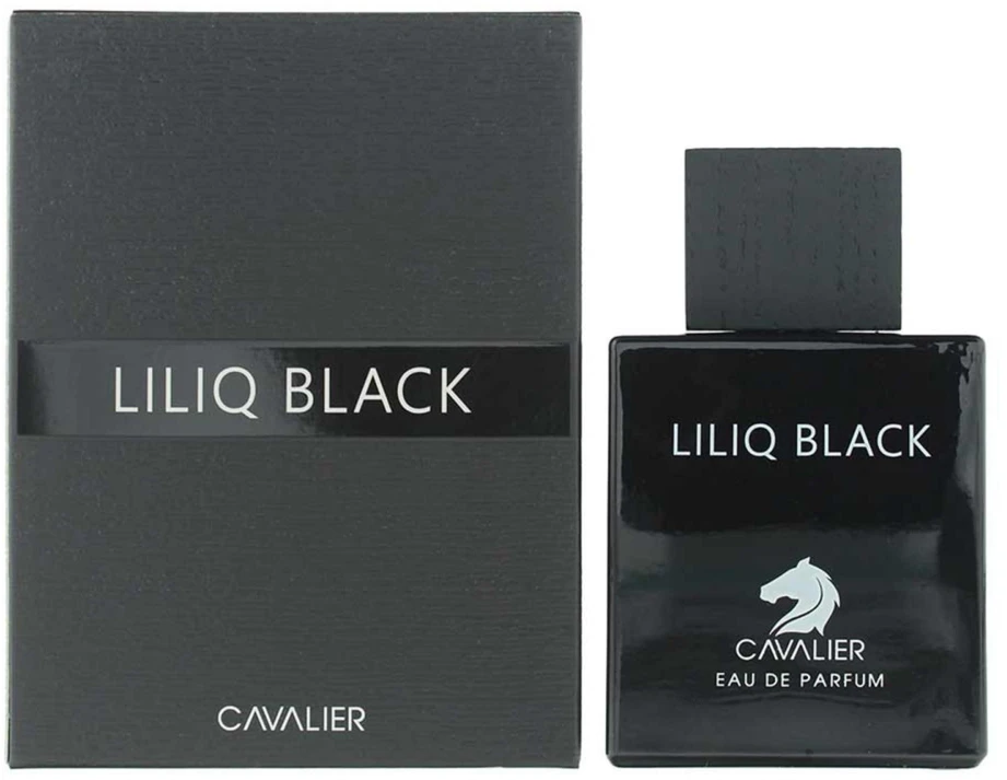Cavalier Liliq Juodas EDP parfumuotas vanduo unisex, 100 ml