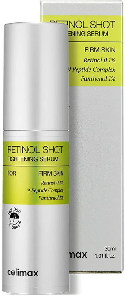 Celimax The Vita-A Retinol Shot Tightening Serum veido serumas su retinoliu, 30 ml