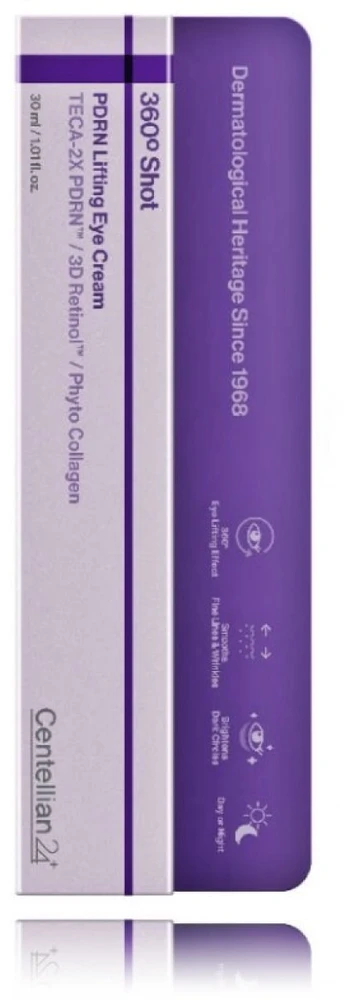 Centellian24 360 Shot PDRN Lifting Paakių kremas akių kontūro kremas visų tipų odai, 30 ml