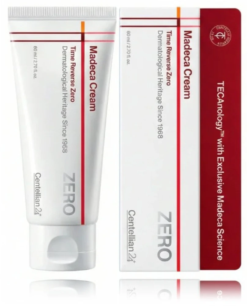 Centellian24 Madeca Kreminis Time Reverse Zero kremas jautriai / dirgliai veido odai, 80 ml