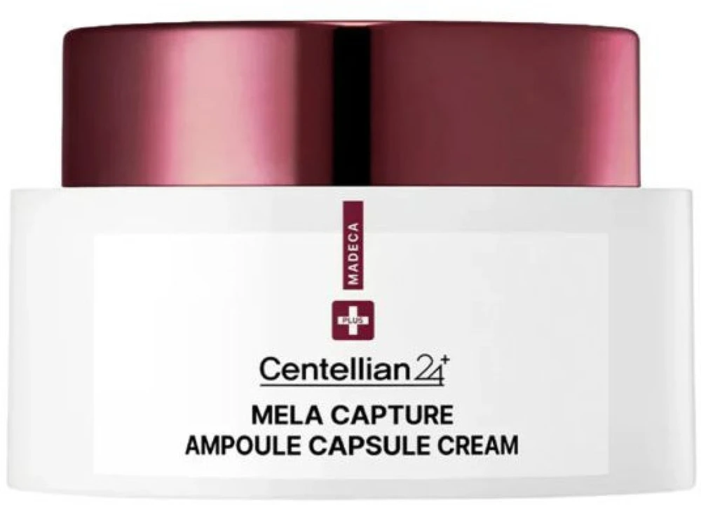 Centellian24 Madeca Mela Capture Ampoule Capsule Kreminis drėkinamasis ir skaistinamasis veido kremas, 55 ml