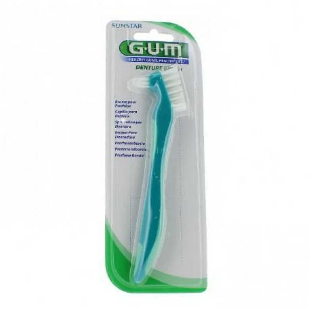 GUM Dantų protezų šepetėlis